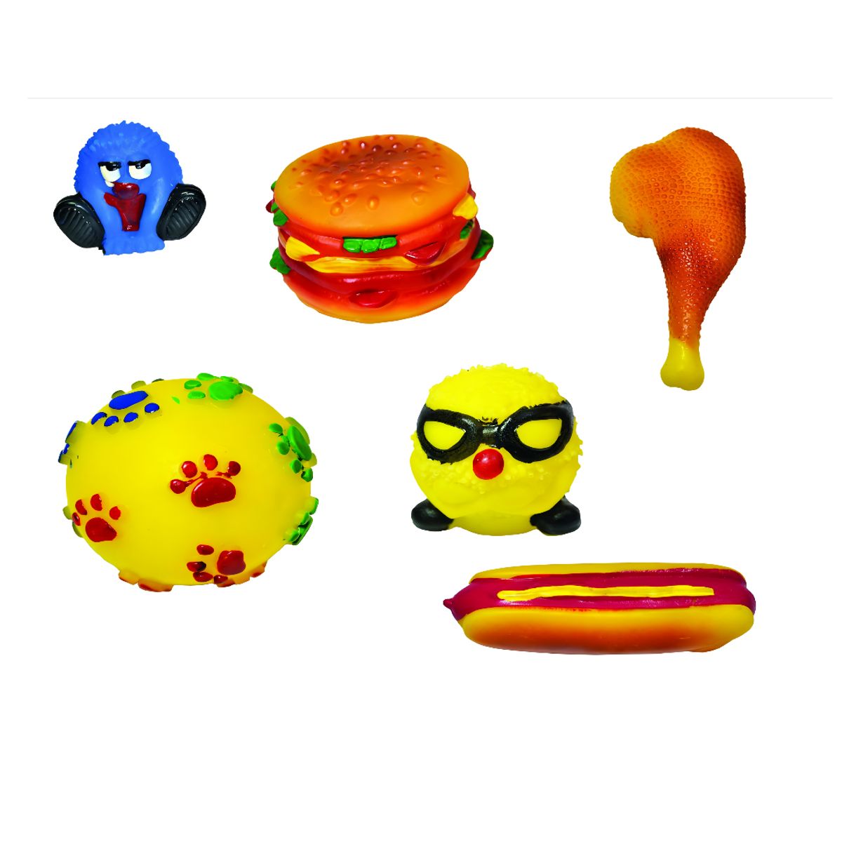 HALLY PET - Maletín Cargador Gra + Juguete Med Rojo