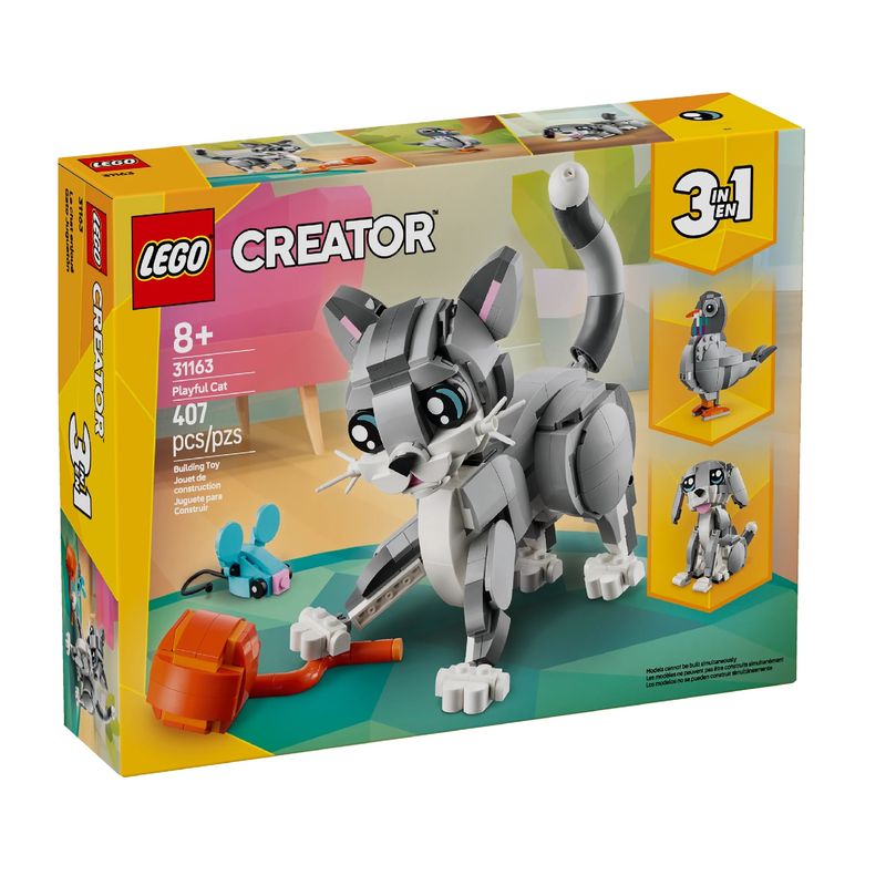 LEGO - Juego De Construcción Lego 3 En 1 Animales Para Niños