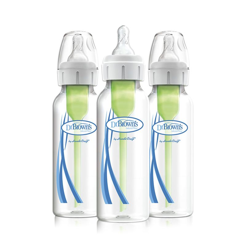 DR BROWNS - Set X 3 Teteros Dr Brown 8 Oz Boca Estandar Options+