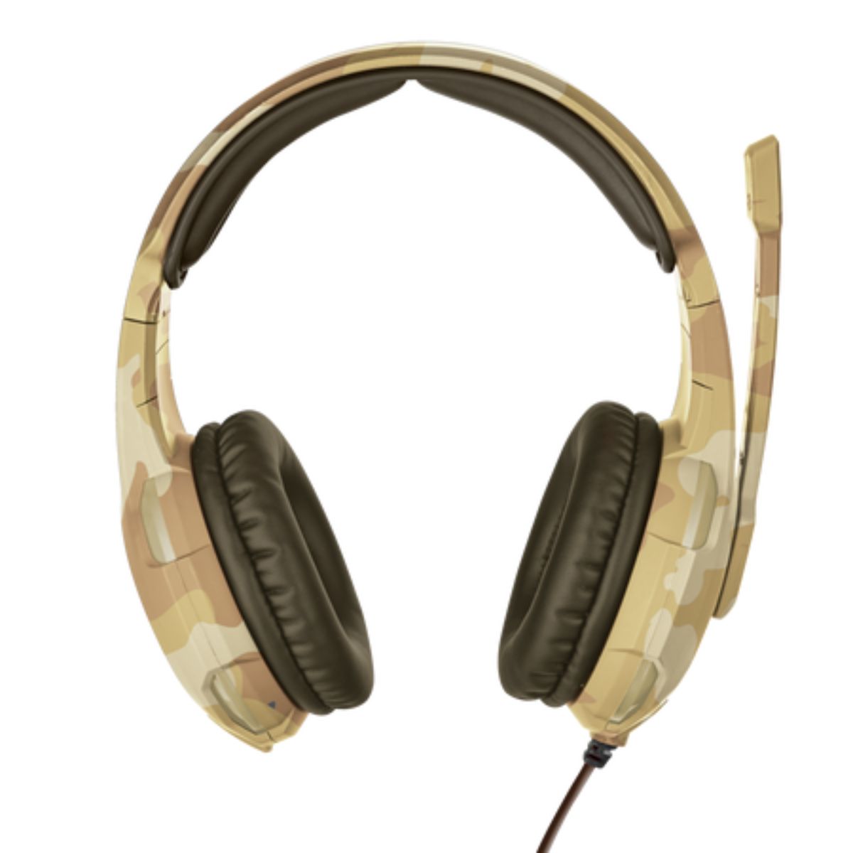 TRUST - Auriculares GXT 310D Radius para juegos Marca Trust  Beige