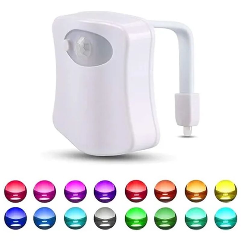 GENERICO - Luz Led para Inodoro con Sensor Movimiento