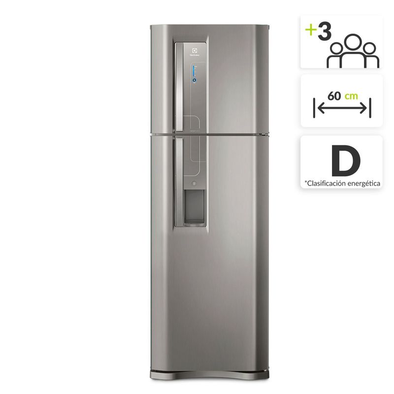ELECTROLUX - Nevera Electrolux Congelador Superior No Frost 380 lt 02318FCA130