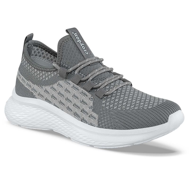 CROYDON - Tenis Running Trux Gris para Mujer Croydon