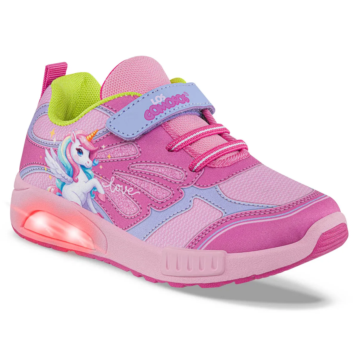 LOS GOMOSOS - Tenis Luces Felva Fucsia Los Gomosos para Niña