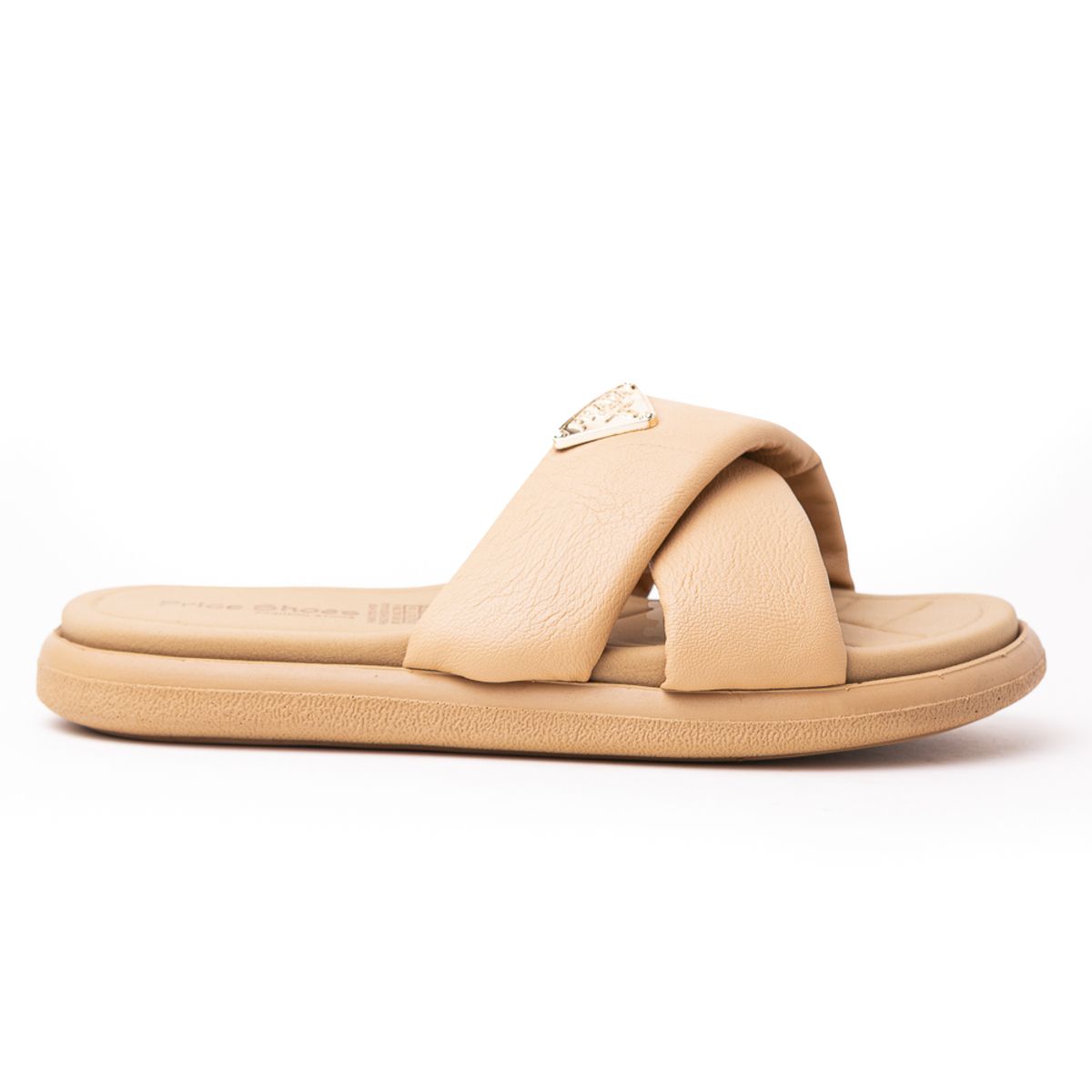 PRICE SHOES - Priceshoes Sandalias Planas Mujeres 902BOM-01CAMEL