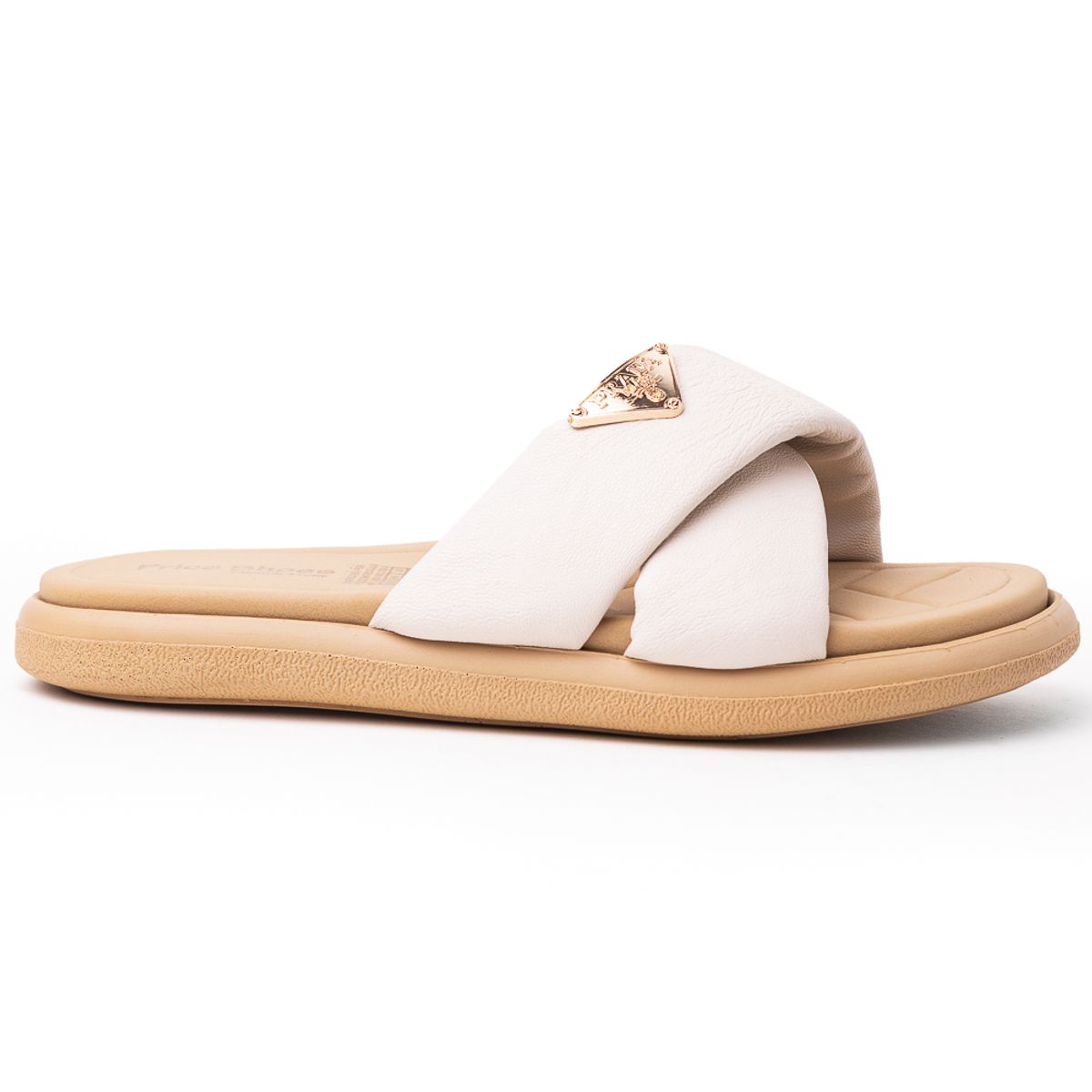 PRICE SHOES - Priceshoes Sandalias Planas Mujeres 902BOM-01GRIS