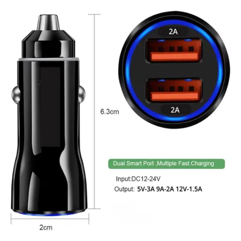 EPIK - Cargador 3AMP USB EPIK - 2210
