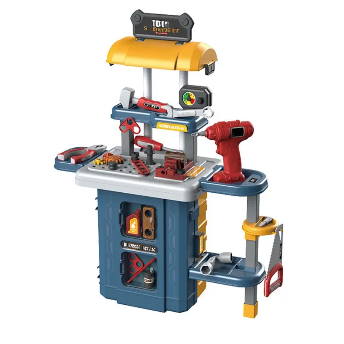 MARKET TOYS - Maleta Set De Herramienta Tool Set 46 Pcs