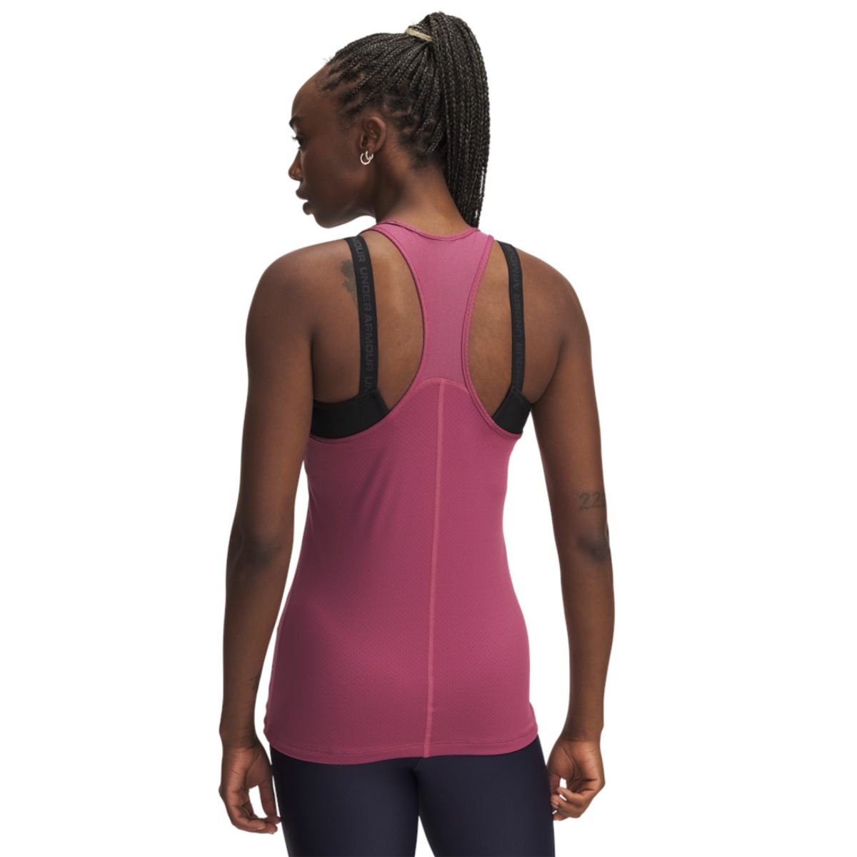 UNDER ARMOUR - Camiseta Mujer Under Armour TECH MESH RACER TANK Rojo UNDER ARMOUR