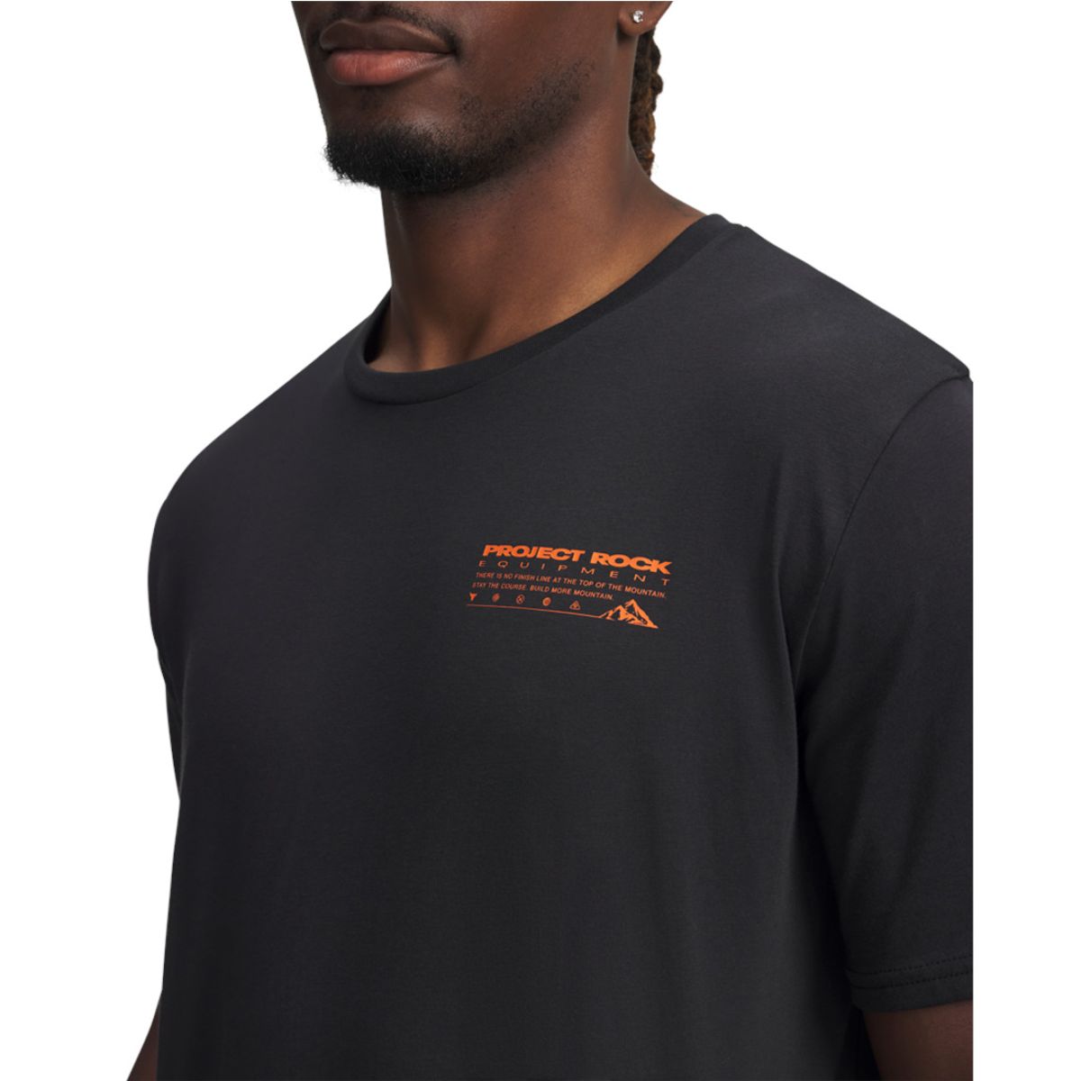 UNDER ARMOUR - Camiseta Hombre Under Armour PJT RCK SS 1 Negro UNDER ARMOUR