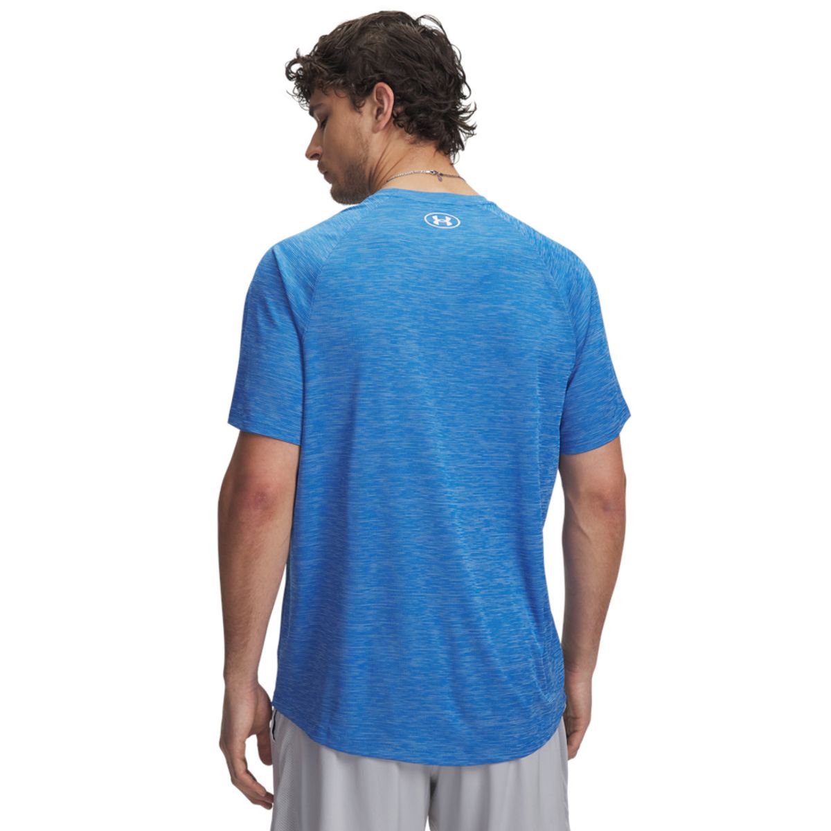 UNDER ARMOUR - Camiseta Hombre Under Armour TECH TEXTURED SS Azul UNDER ARMOUR