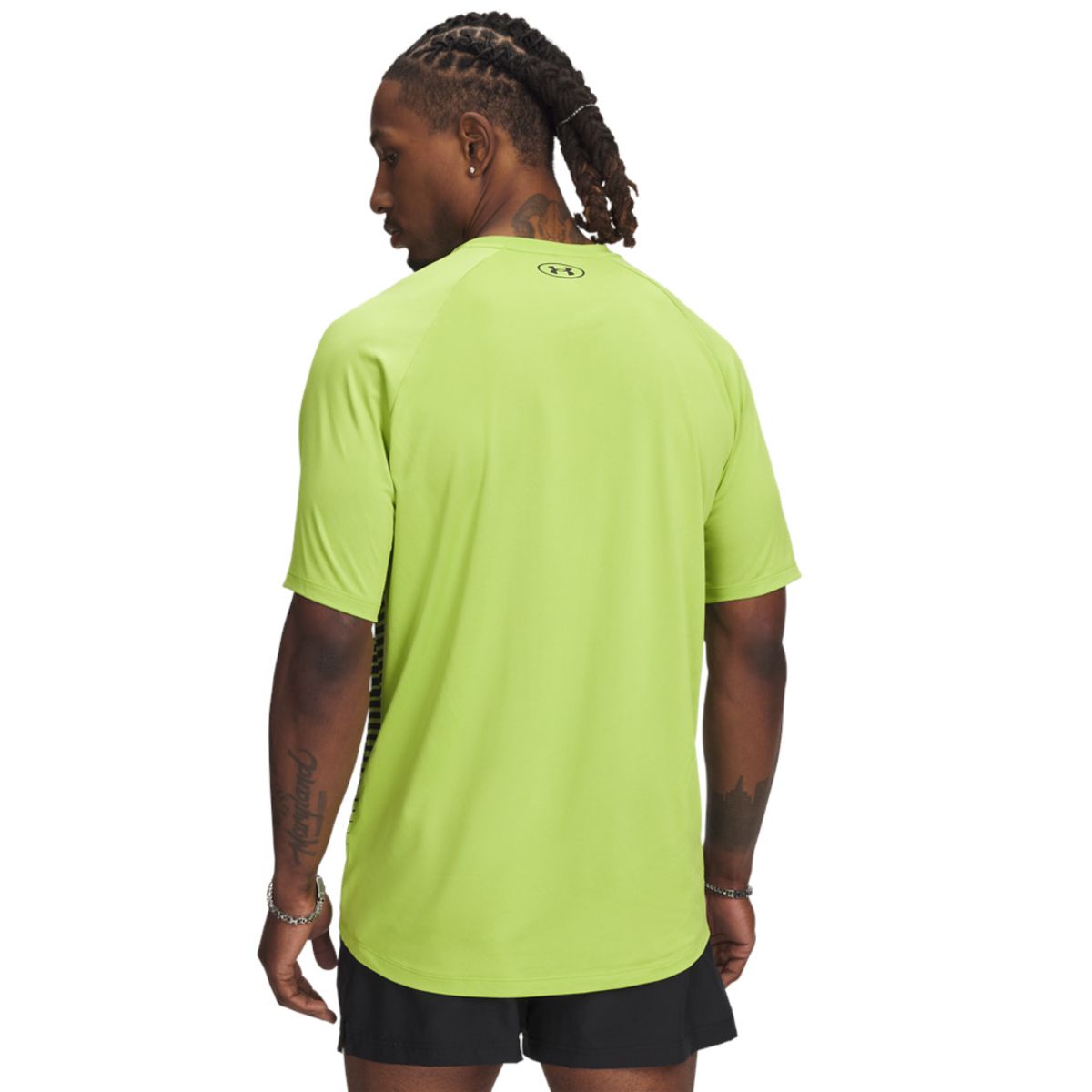 UNDER ARMOUR - Camiseta Hombre Under Armour TECH FADE SS Verde UNDER ARMOUR