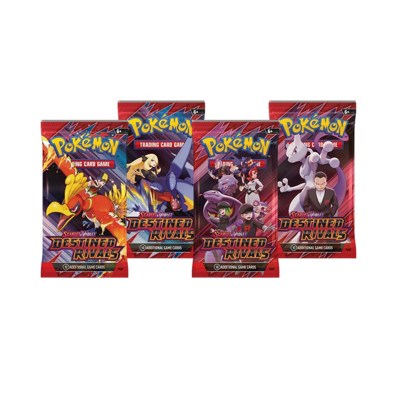 POKEMON - Sobre de 10 Cartas Pokémon de Rivales Predestinados Español