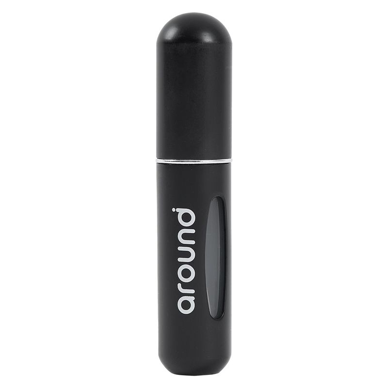AROUND - Botella de perfume recargable Negro