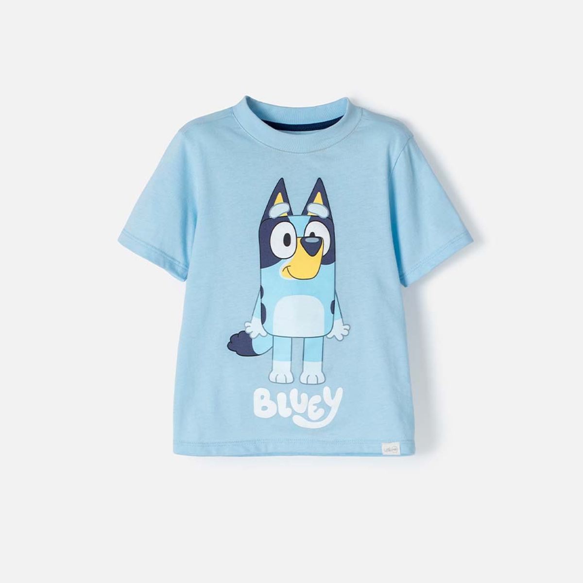 BLUEY - Camiseta de Bluey manga corta azul unisex 2T a 6T
