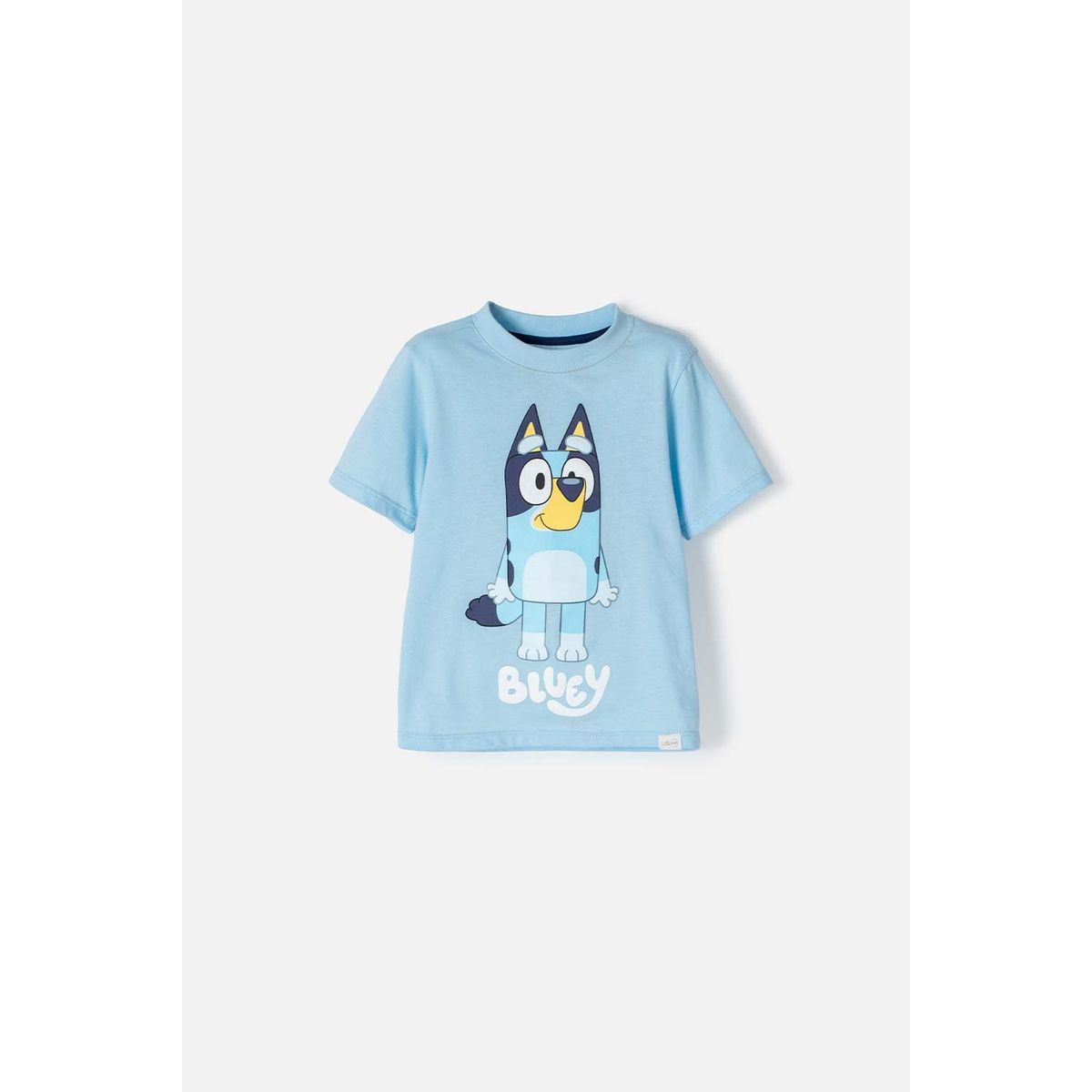 BLUEY - Camiseta de Bluey manga corta azul unisex 2T a 6T