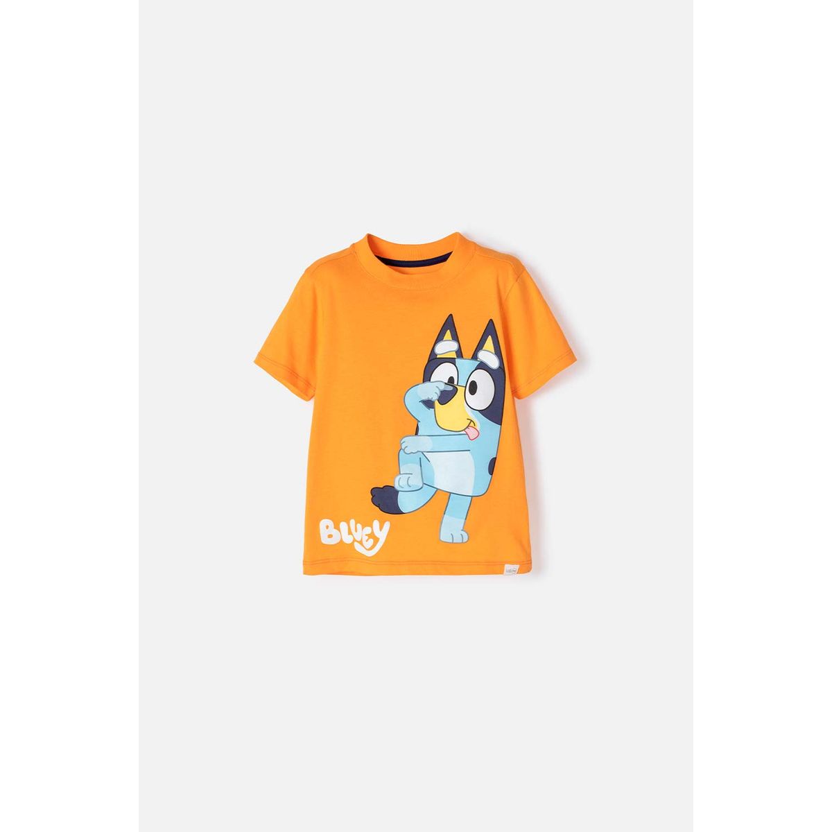 BLUEY - Camiseta de Bluey naranja manga corta para niño 2T a 6T