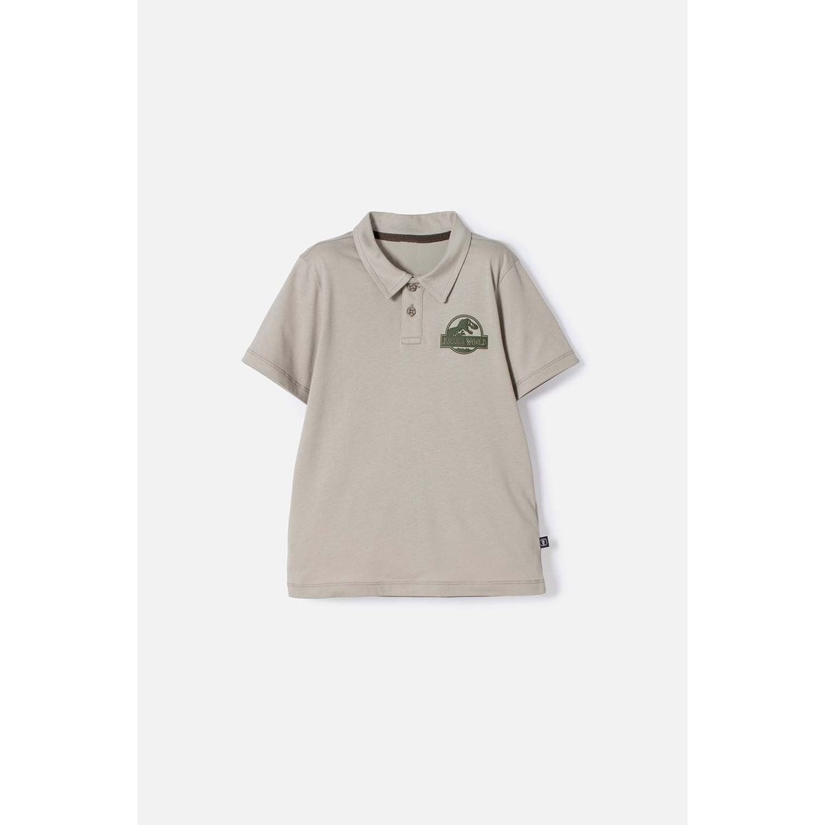 UNIVERSAL - Camiseta tipo polo de Jurassic World verde para niño