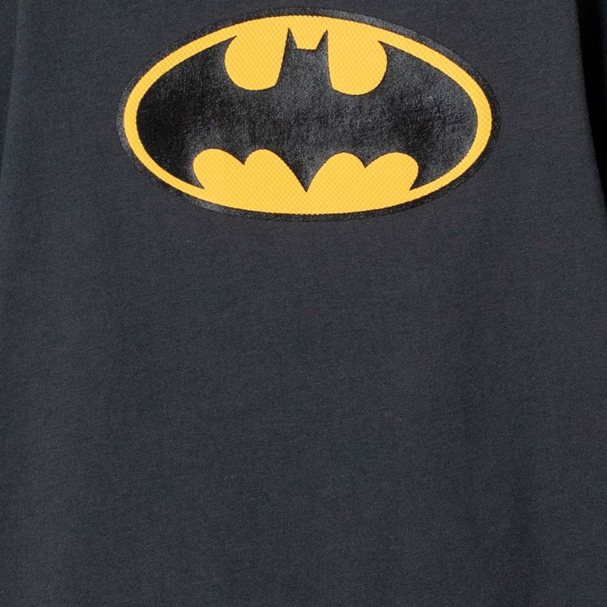 DC COMICS - Camiseta de Batman manga corta negro para niño 2T a 5T