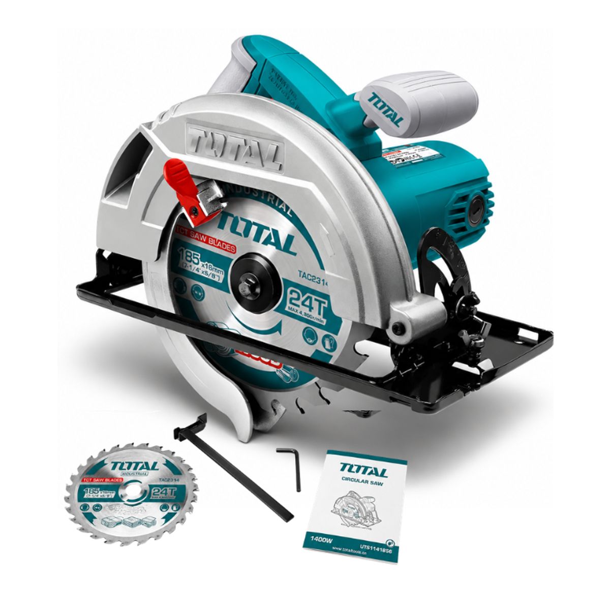 TOTAL - Sierra Circular 7 14 1400w industrial total