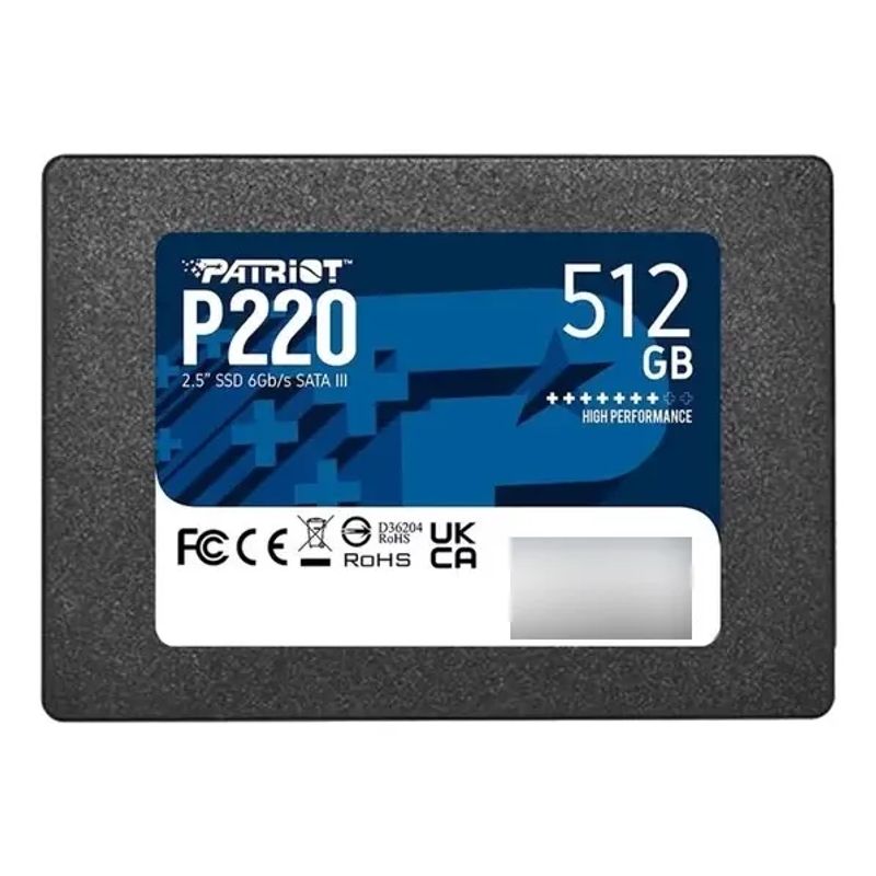 PATRIOT - SSD PATRIOT 512GB P220 SATA 3 2.5 LECT 550MB/S