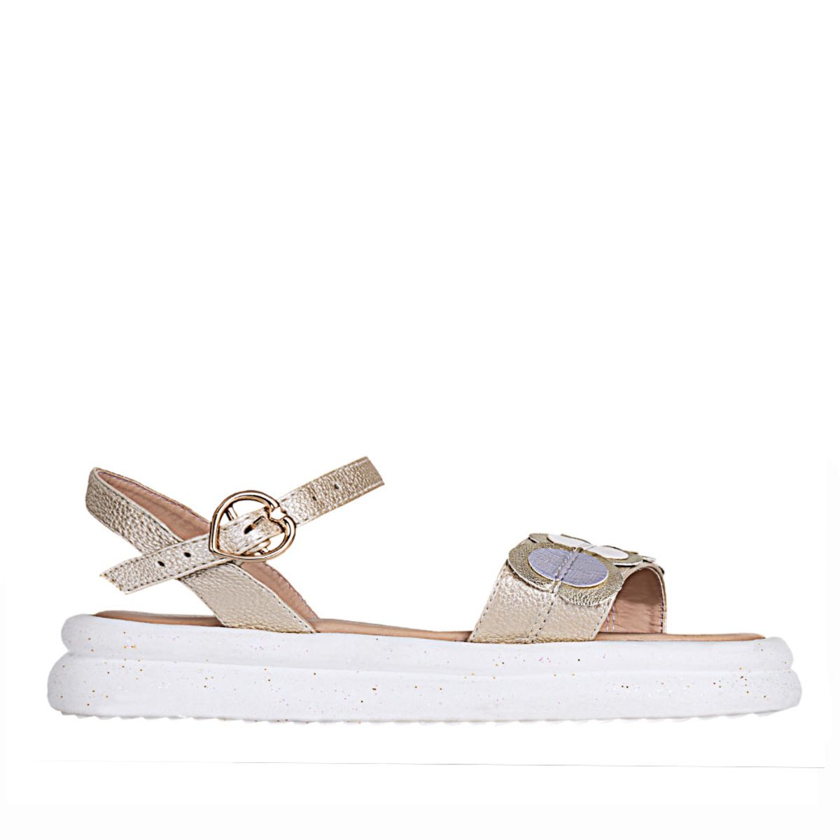 FRATTINI - Sandalia de Niña marca FRATTINI en Color DORADO   SANDXELMA LOVE