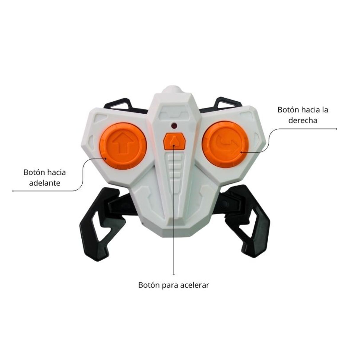 GENERICO - Moto Control Remoto Acrobática Supe deportiva 2 Baterias
