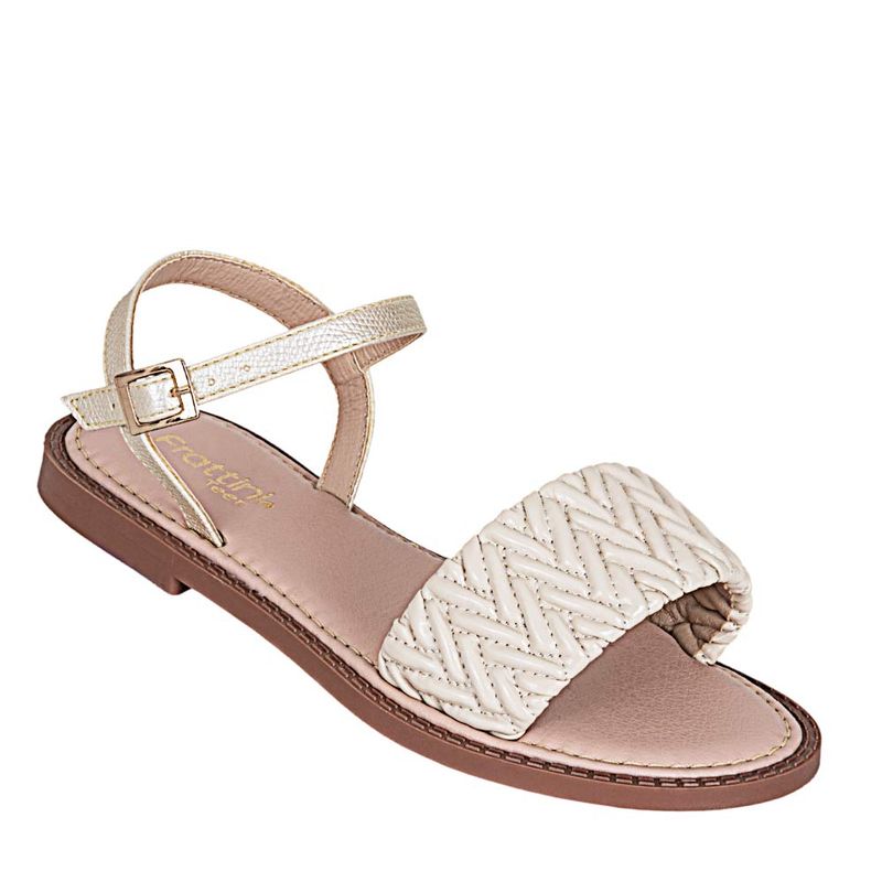FRATTINI - Sandalia de Niña marca FRATTINI en Color BEIGE   SANDVONDA