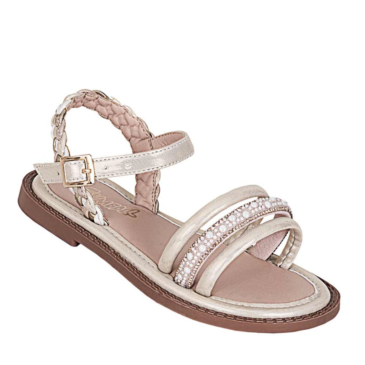 GUMBALL - Sandalia de Niña marca GUMBALL en Color DORADO   SANDVOREAL