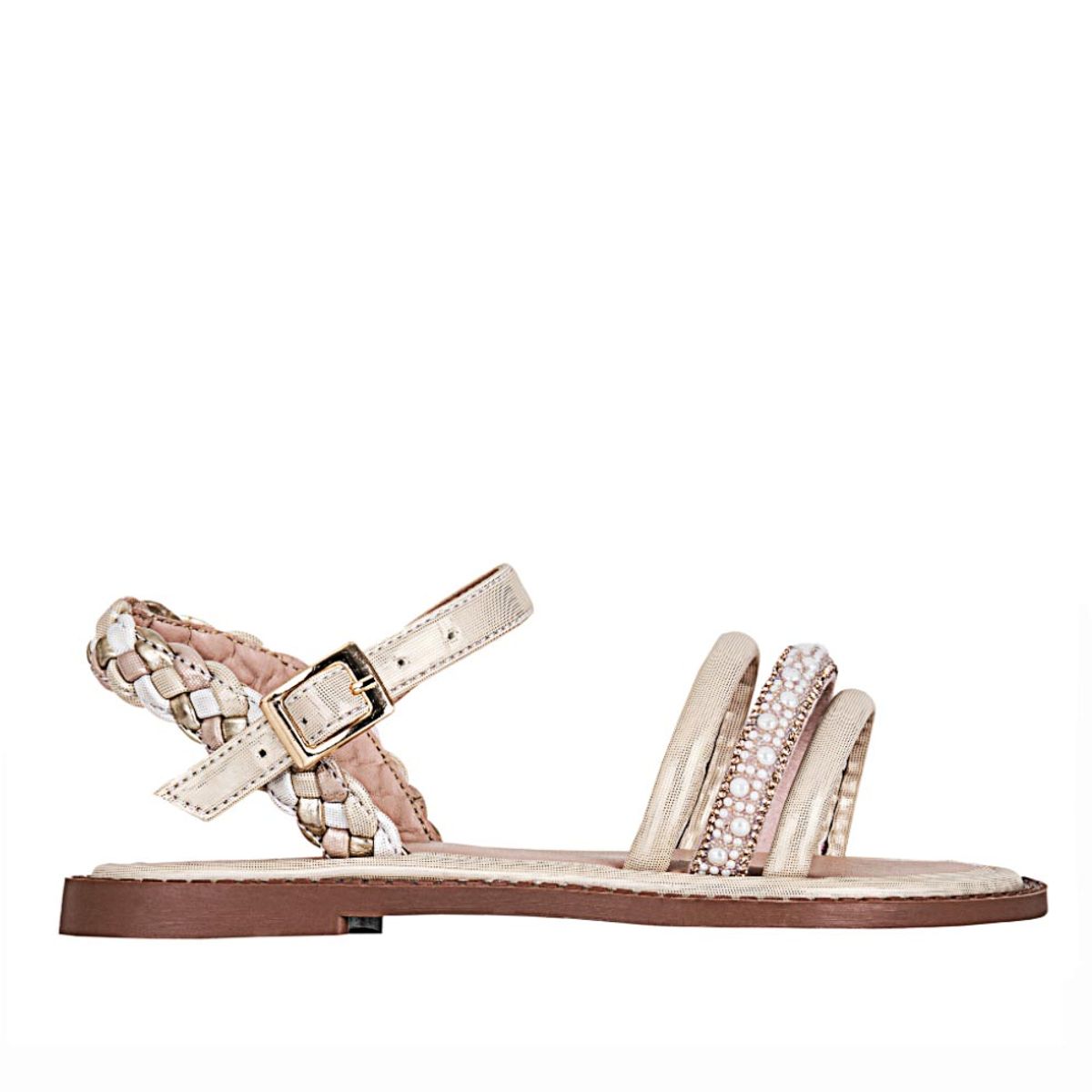 GUMBALL - Sandalia de Niña marca GUMBALL en Color DORADO   SANDVOREAL