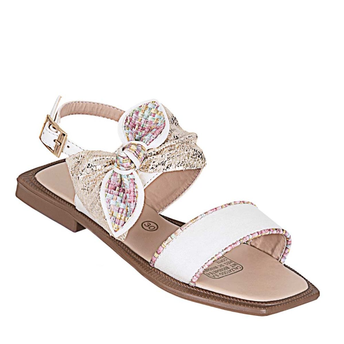 FRATTINI - Sandalia de Niña marca FRATTINI en Color BEIGE   SANDVERO