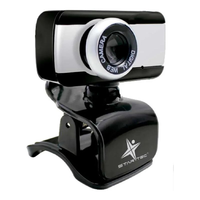 STARTEC - CAMARA STAR TEC NEGRO-PLATA ST HC 71 COLOR NEGRO