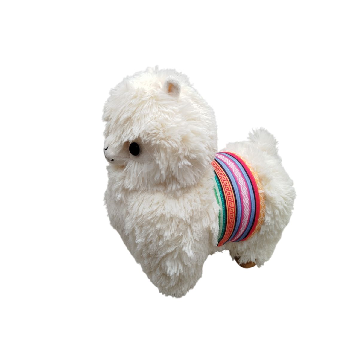 GENERICO - Peluche Llama Peruana beige 26 Cms