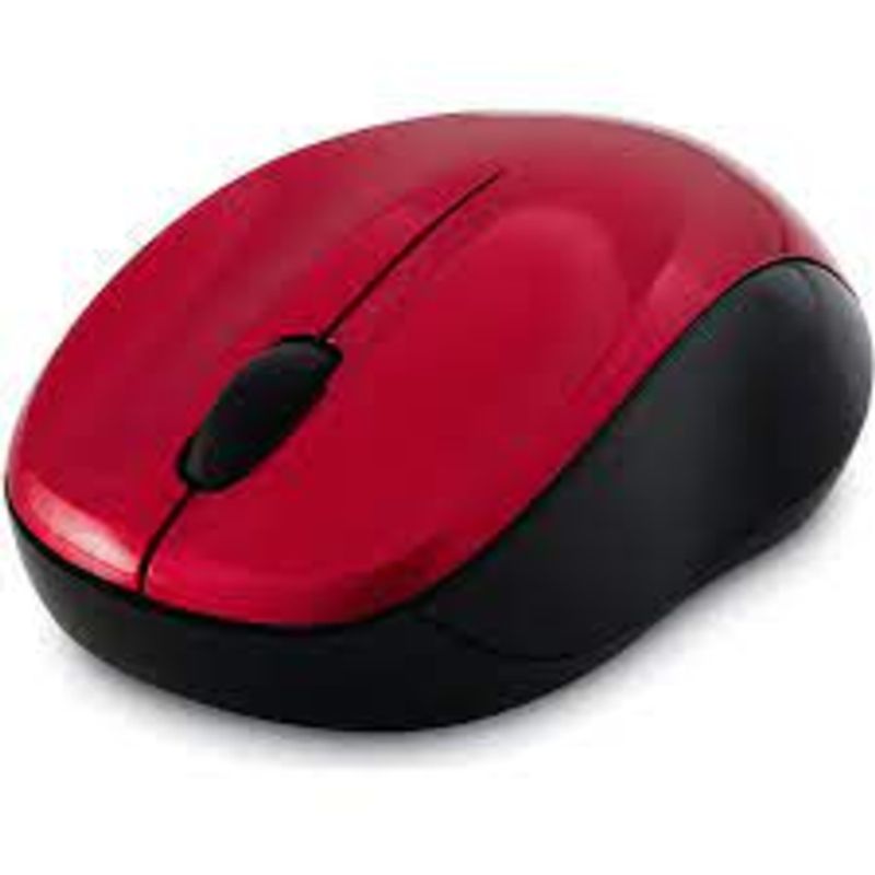 VERBATIM - MOUSE SILENCIOSO INALÁMBRICO LED AZUL ROJO