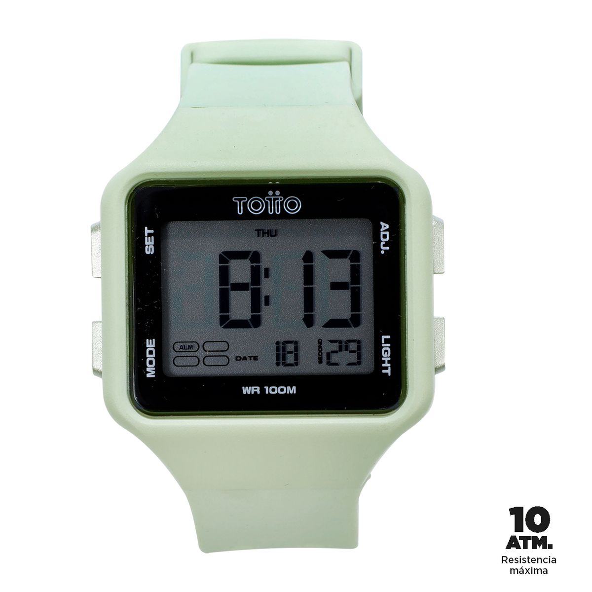 TOTTO - Reloj Digital Haze Totto Verde
