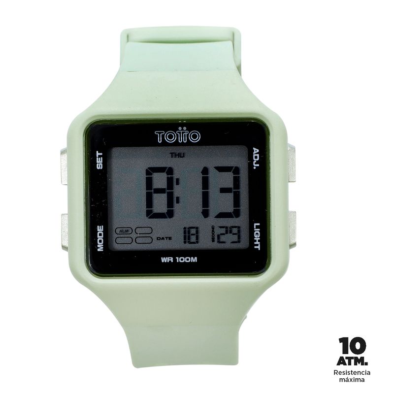 TOTTO - Reloj Digital Haze Verde Totto