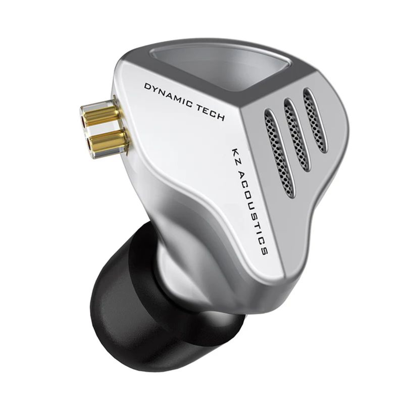 KZ - Audifonos In-ear KZ ZVX pro color Silver con microfono