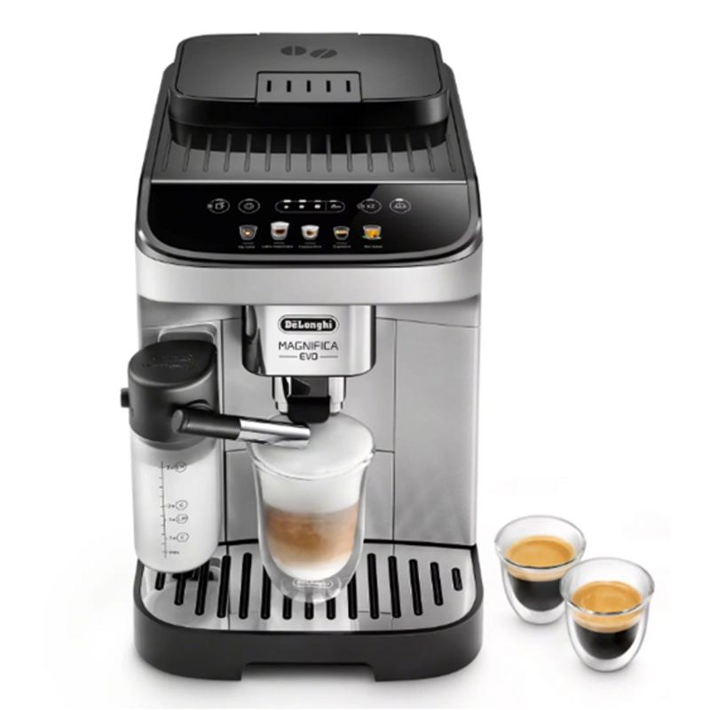 DELONGHI - cafetera DeLonghi Magnifica Evo automática café expreso capuchino con sistema Latte Crema