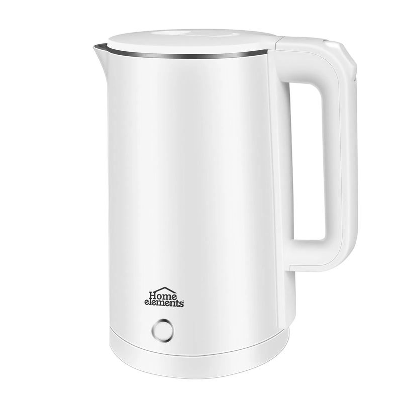 HOME ELEMENTS - Jarra Hervidora tetera 1.9 lts blanca Home Elements