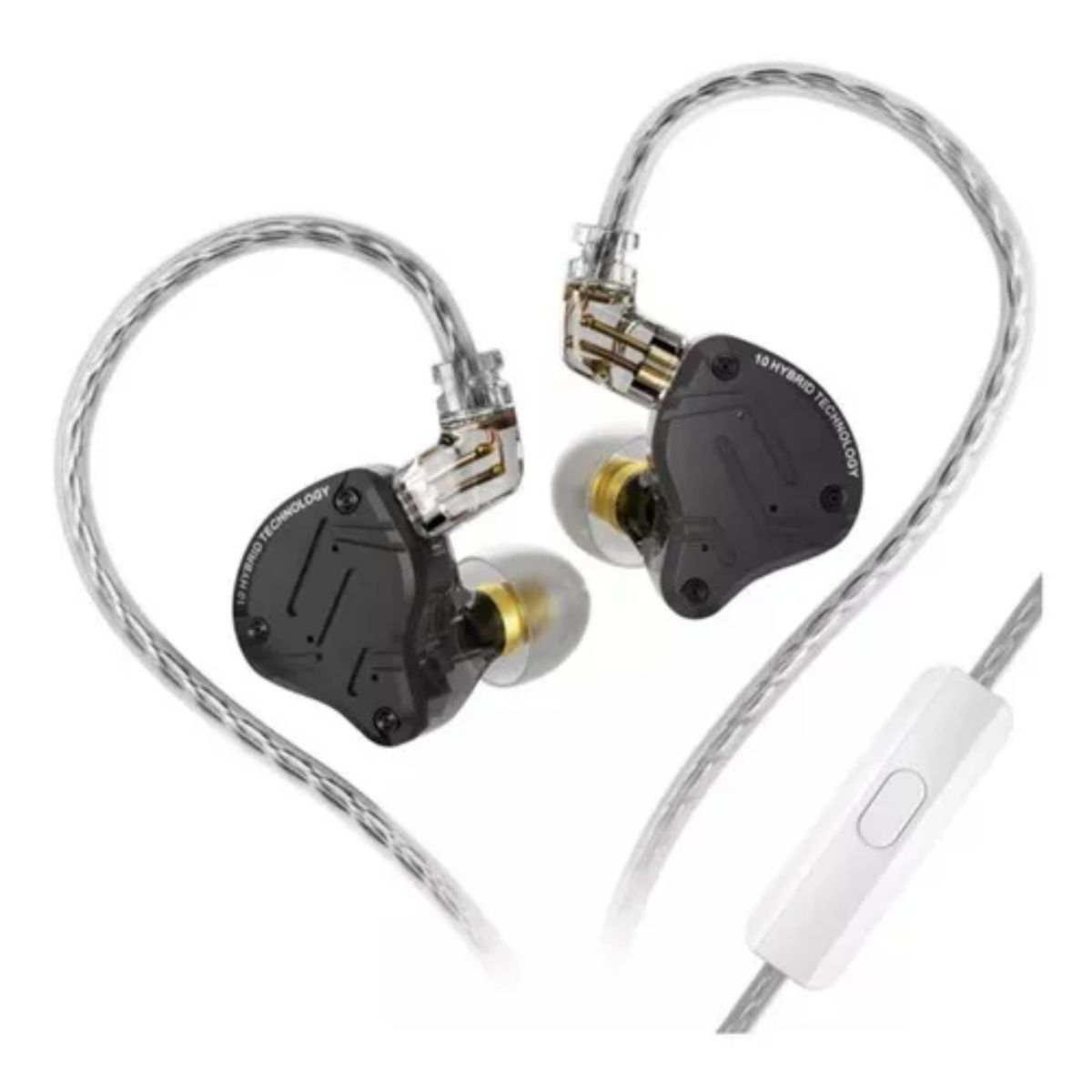 KZ - Audifonos In-ear KZ ZS10 pro X color Negro con microfono
