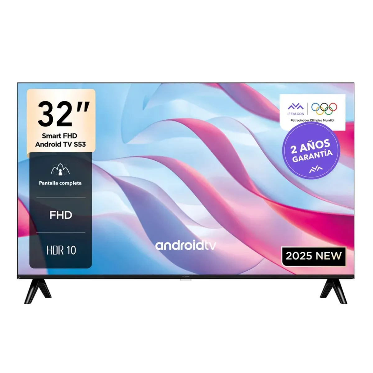 TCL - Televisor iFFALCON 32 HD Smart TV LED 32S53 Android TV