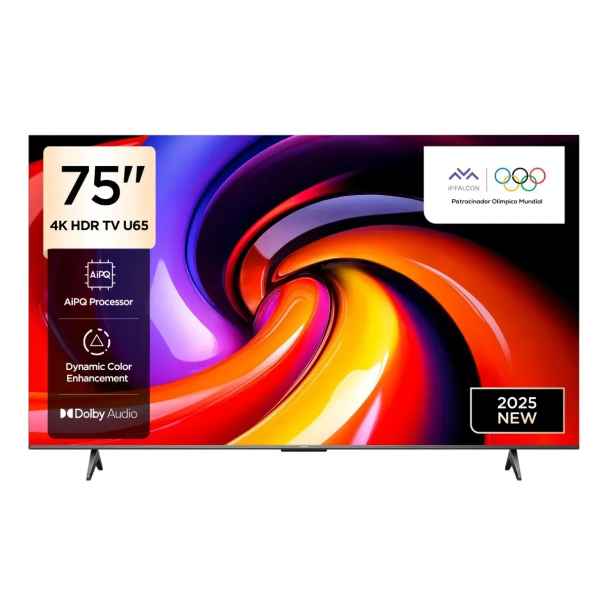 TCL - Televisor iFFALCON 75 4K Smart TV LED 75U65 Google TV