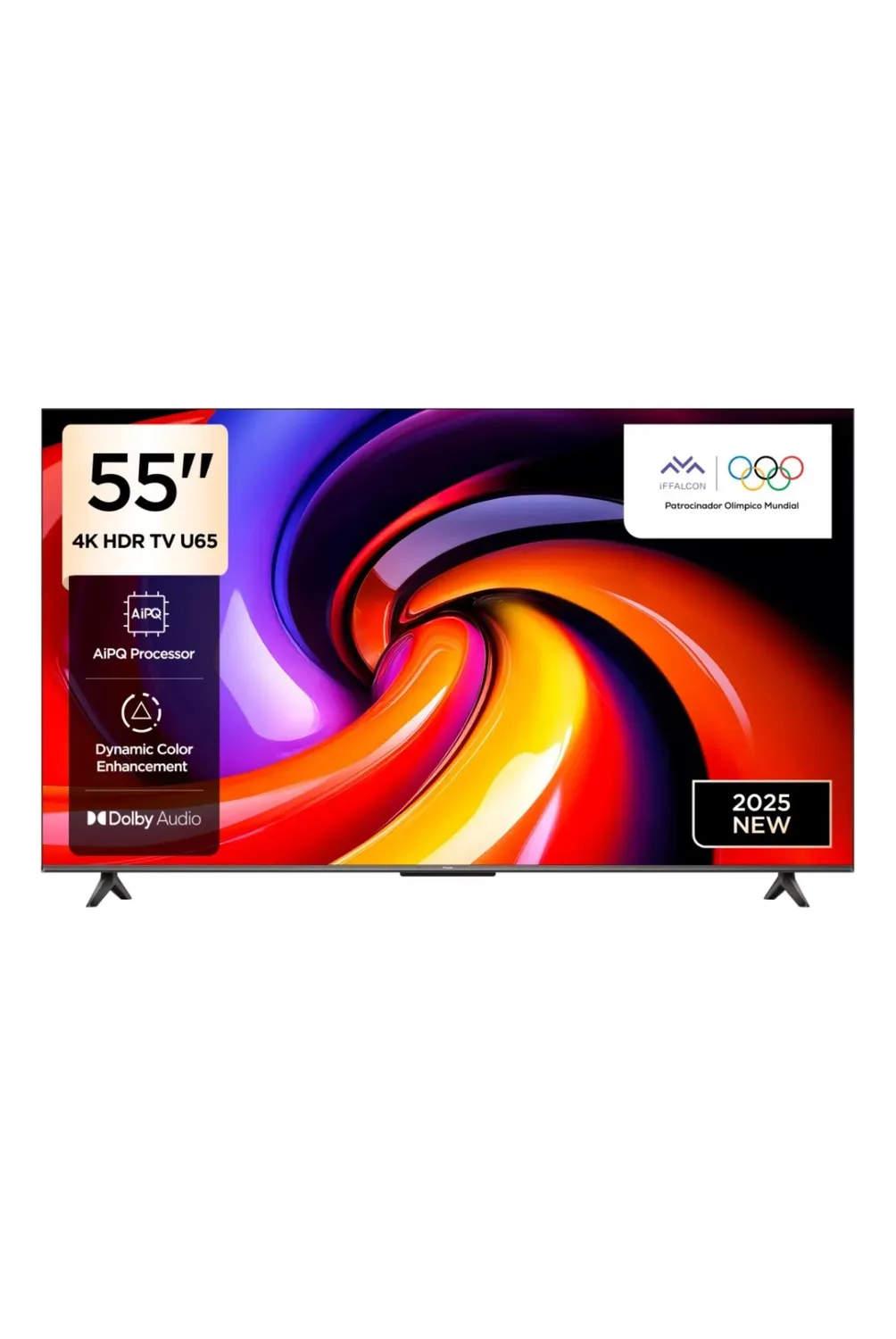 Televisor iFFALCON 55 4K Smart TV LED 55U65 Google TV TCL