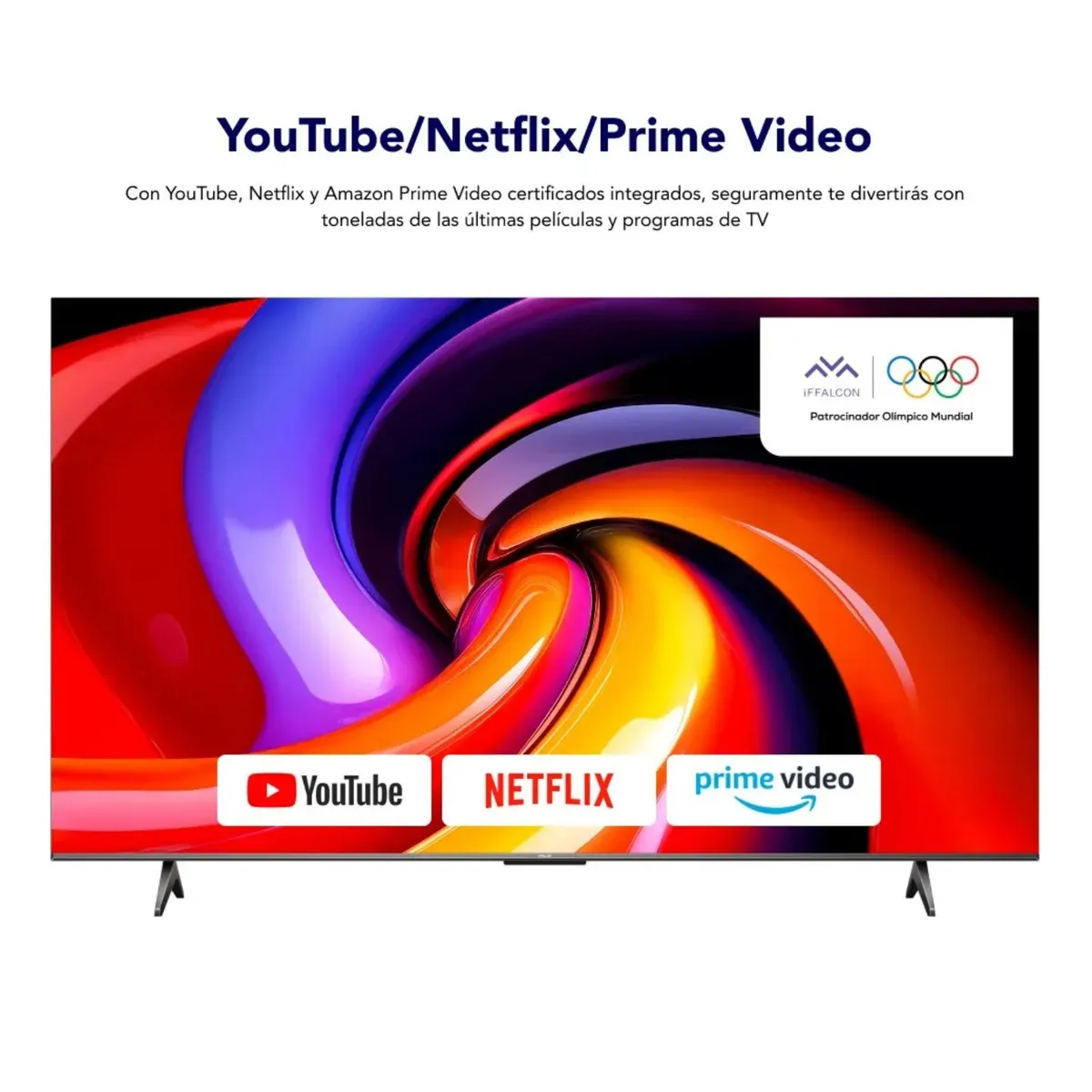 TCL - Televisor iFFALCON 55 4K Smart TV LED 55U65 Google TV