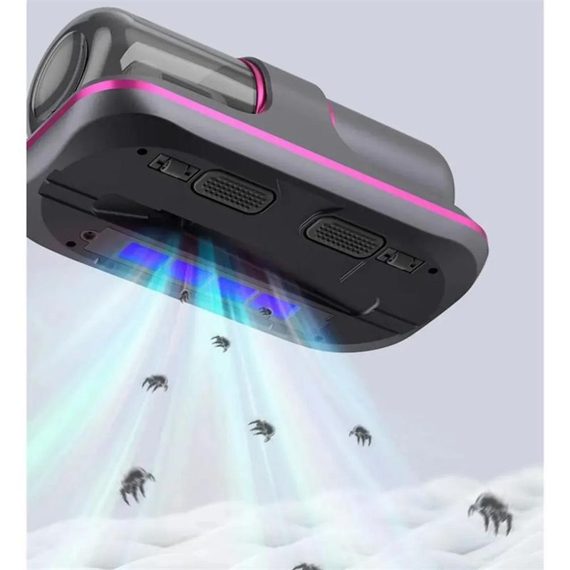 CLEAR - Aspiradora De Mano Antiácaros UV Recargable
