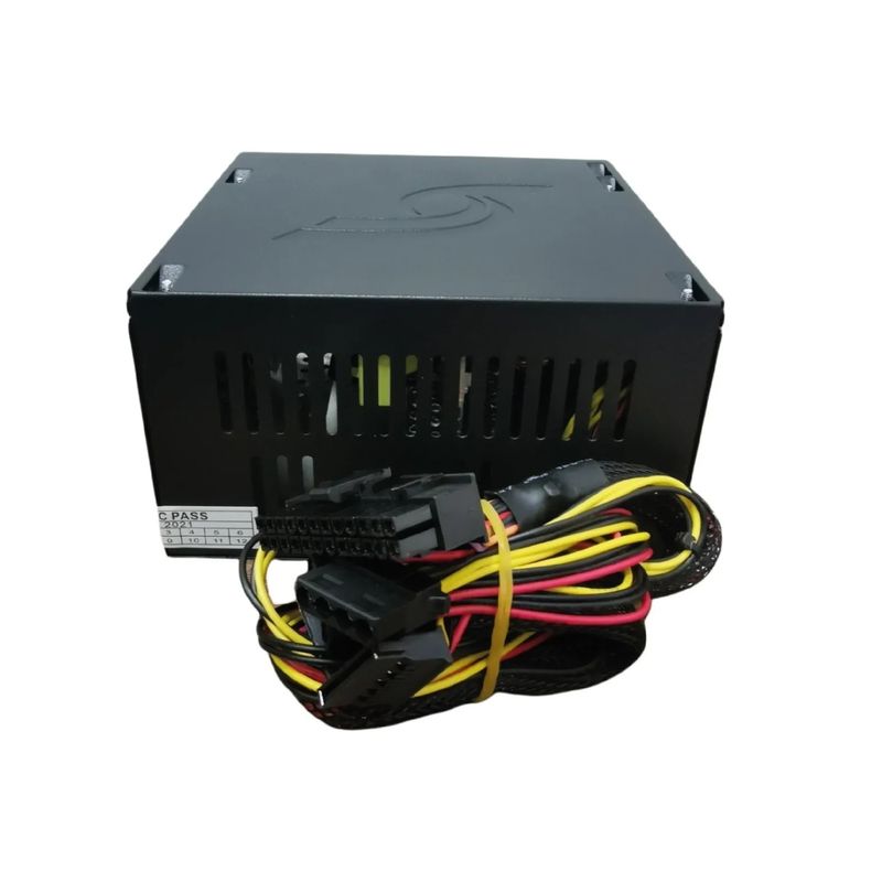 J&R - Fuente De Poder Para Pc J&r Psu 008 780w Cables Extra Largos Color Negro