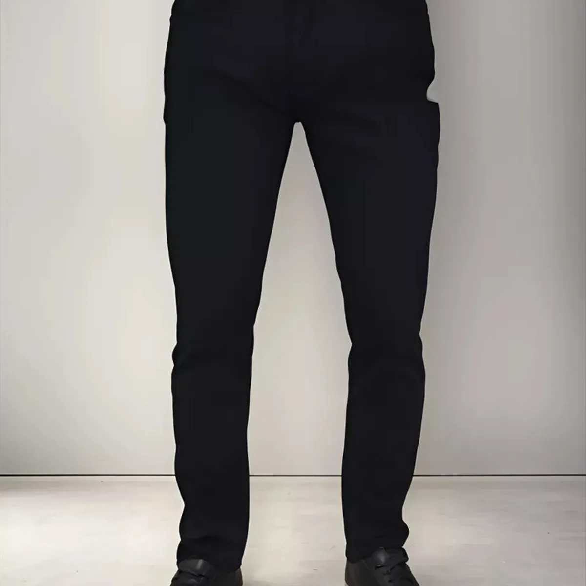 ABC - Pantalon dril licrado para hombre clasico colores drill elegante