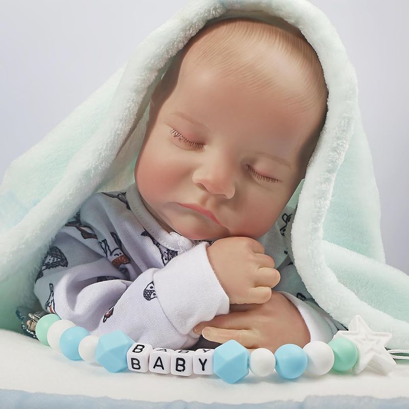 GENERICO - Bebé Reborn Realista Niño Levy  Accesorios y Certificado