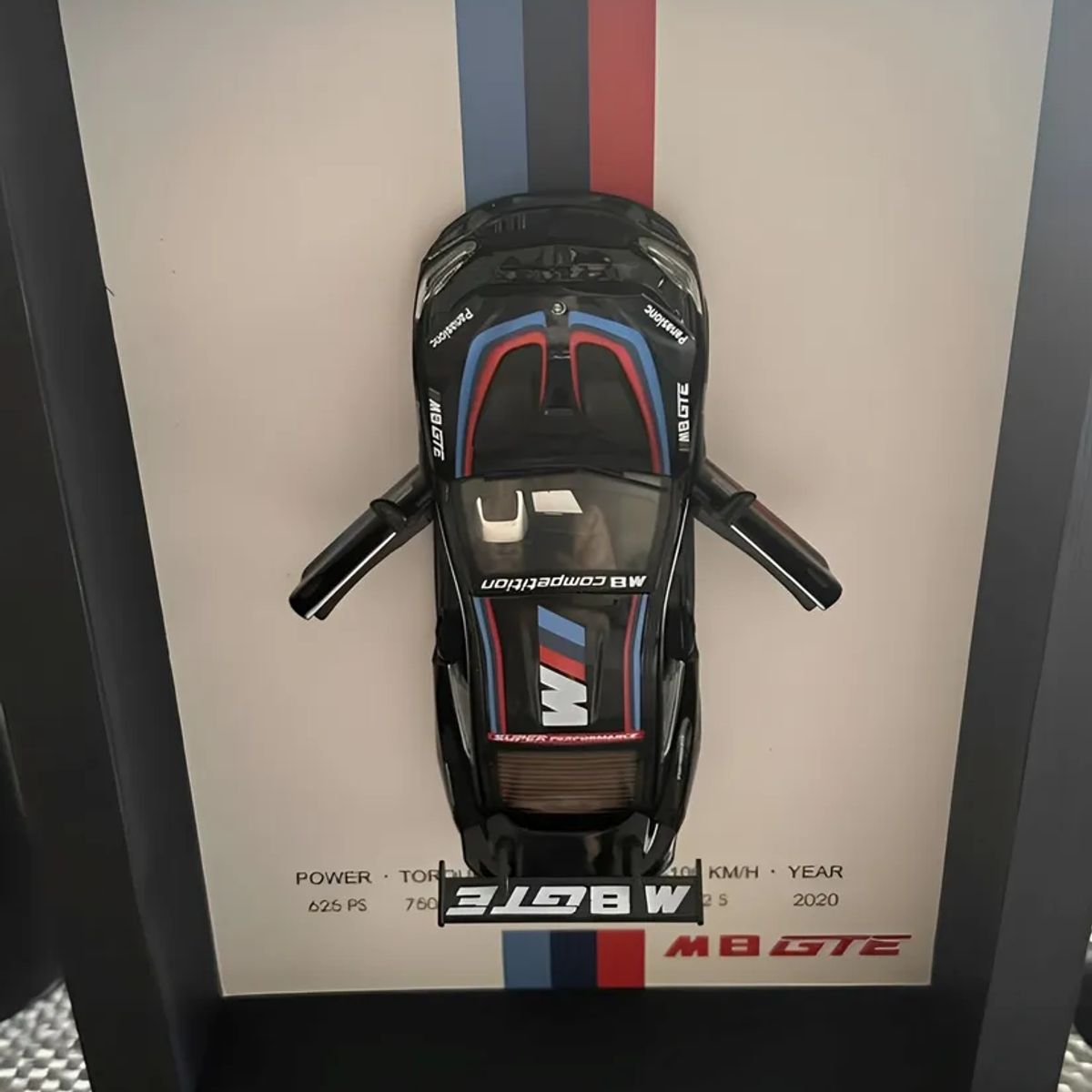 MILOPTS - Carro Colección BMW M8 Gte De Pared Decoracion Lujo