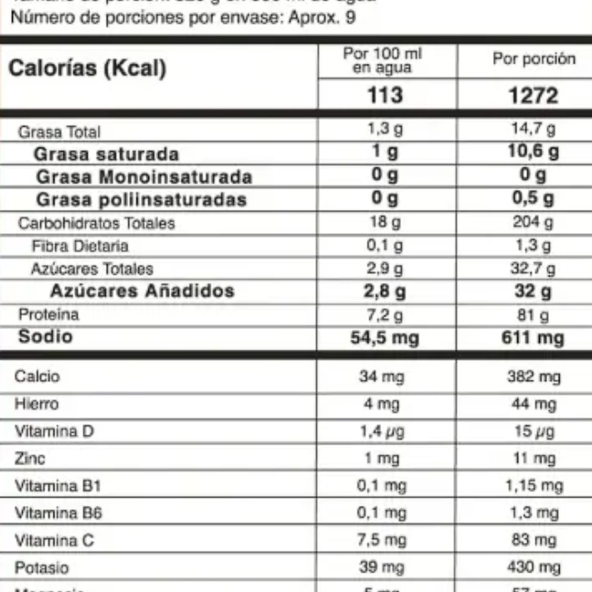 TNT - Proteina TNT Mega Mass Proteina 3 Libras vainilla